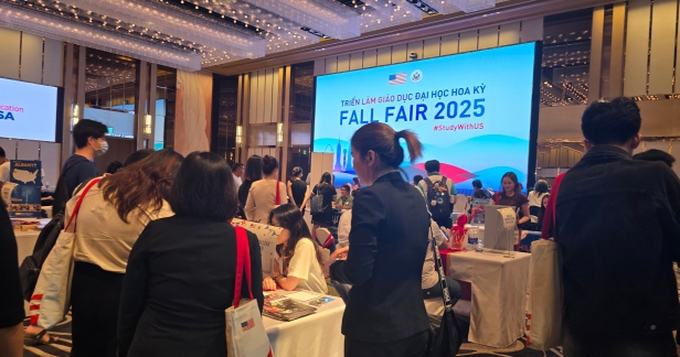 GCP Participates in EducationUSA Higher Education Fair 2025 in Ho Chi Minh City