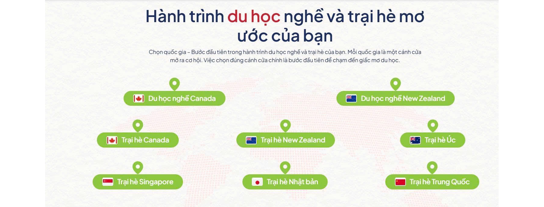 Hành trình du học nghề và trại hè mơ ước của bạn