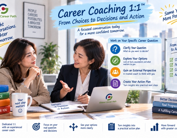 Career Coaching 1:1™ – From Choices to Decisions and Action